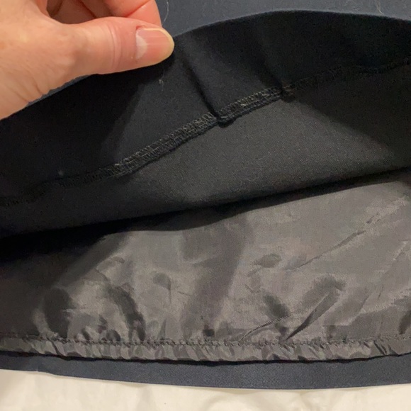 Navy cotton skirt - Picture 7 of 8